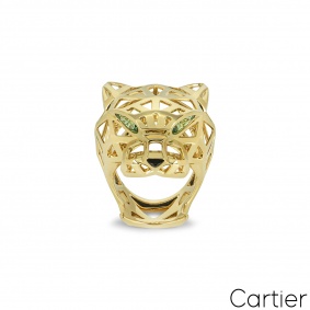 Cartier Yellow Gold Panthere De Cartier Ring N4722557